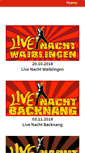 Mobile Screenshot of live-nacht.de